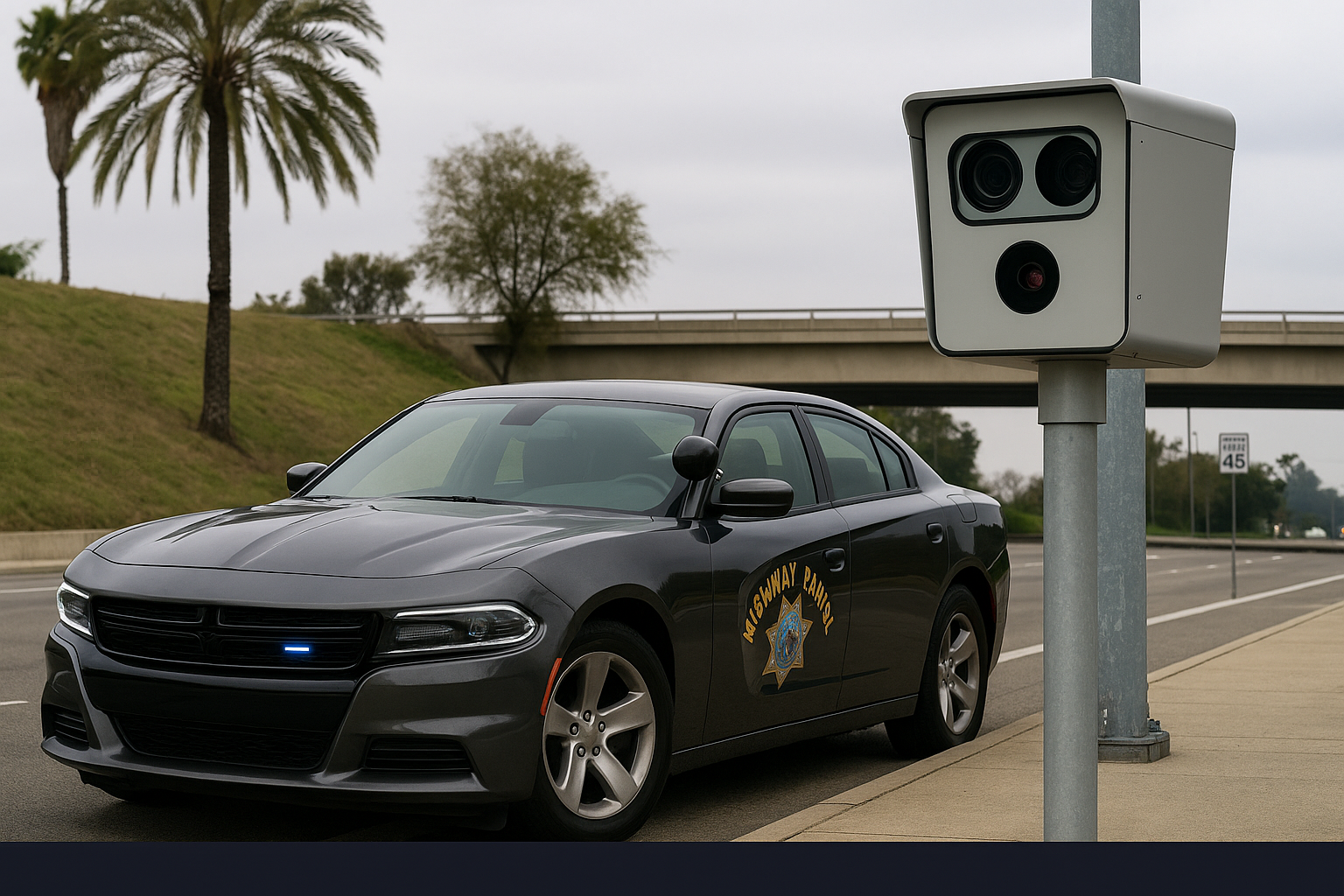 Stealth Police Cars & Speed Cameras: The Future of Policing in Los Angeles?